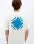 Thinking MU White T-Shirt Sun Blue Back WHITE XL