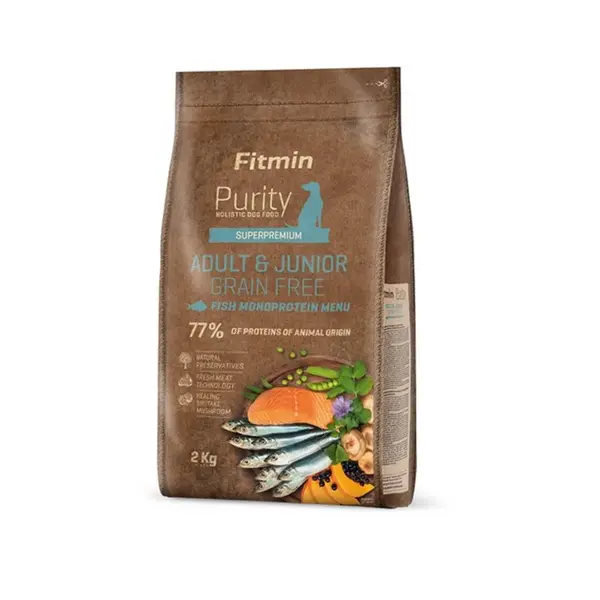 Fitmin Dog Purity GF Adult & Junior Fish Menu 2 kg