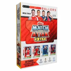 Topps 2024-2025 Topps Match Attax Extra Mega Tin Box Office Ballers