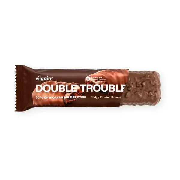 Vilgain Double Trouble Fudgy Frosted Brownie