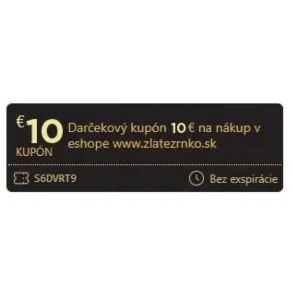 Darčekový kupón 10€