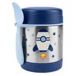 SKIP HOP Spark style termoska na jedlo s lyžičkou/vidličkou od 3 rokov raketa 325 ml
