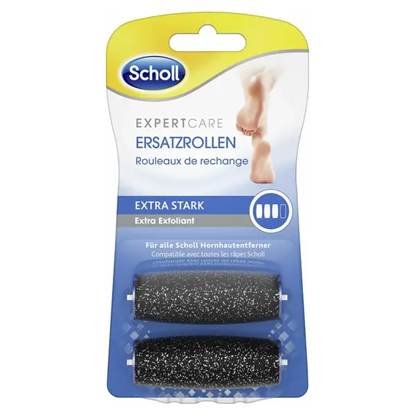 SCHOLL Velvet smooth rotačná hlavica extra drsná 2 kusy