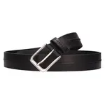 Kožený pánsky opasok Bugatti Koles - čierna