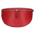 Dámska kožená ľadvinka Katana Elara - červená