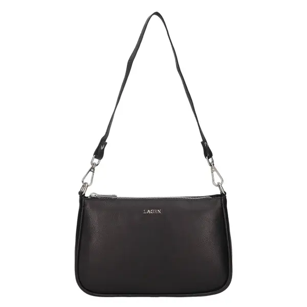 Dámska crossbody kabelka Lagen Fialet - čierna