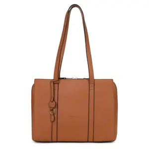 Dámska elegantná kabelka Hexagona Solange - hnedá