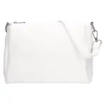 Dámská kožená crossbody kabelka Italia Tamara - bílá
