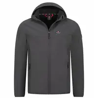 HOHENHORN ALPBERG Pánská softshellová bunda, tmavě šedá, velikost XXXL