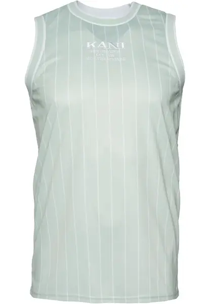 Karl Kani Tričko  mätová / biela
