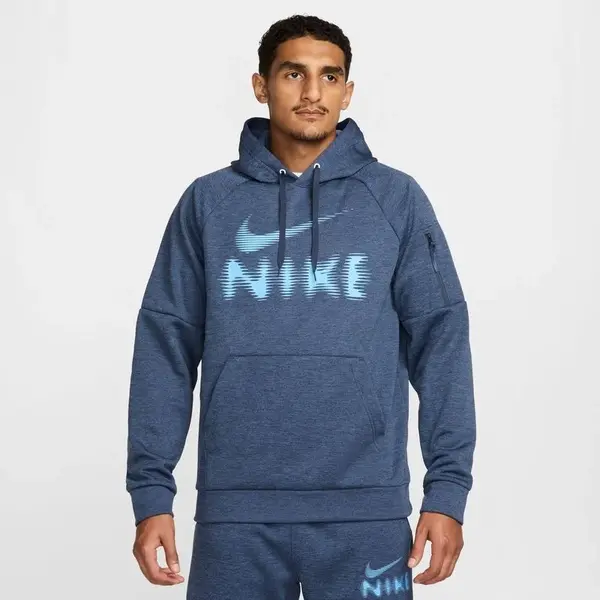 Nike Mens Therma-FIT Pullover Fitness Hoodie S