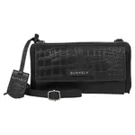 Dámská kožená crossbody kabelka s peněženkou Burkely Ziza - černá