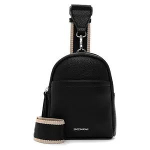 Dámská kabelka na mobil Emily & Noah Silie - černá