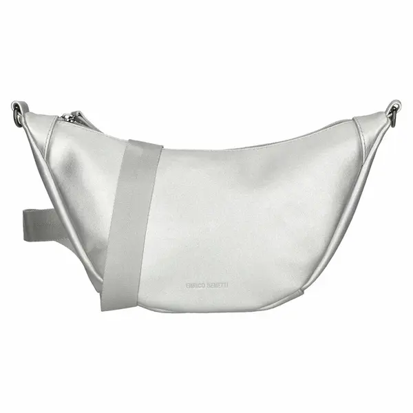 Dámská ledvinko-kabelka Enrico Benetti Hailey - stříbrná