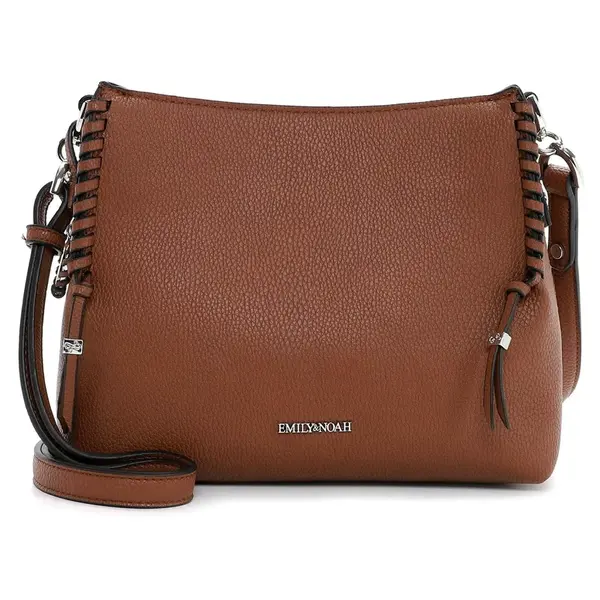 Dámská crossbody kabelka Emily & Noah Ilse - koňak