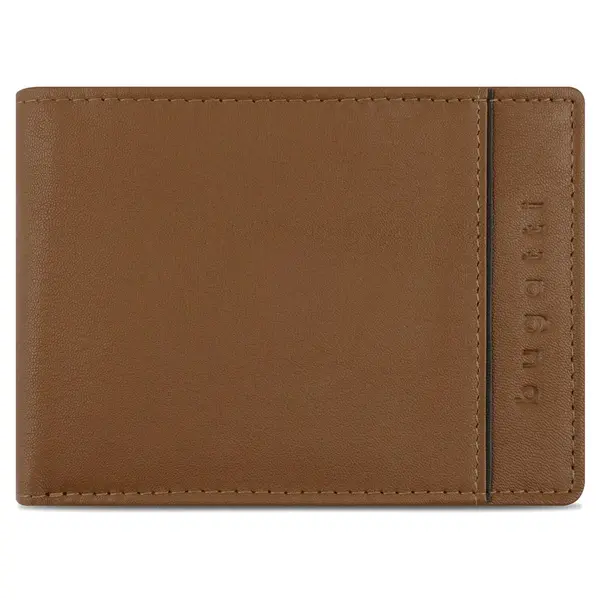 Pánska kožená peňaženka Bugatti Marin - koňak