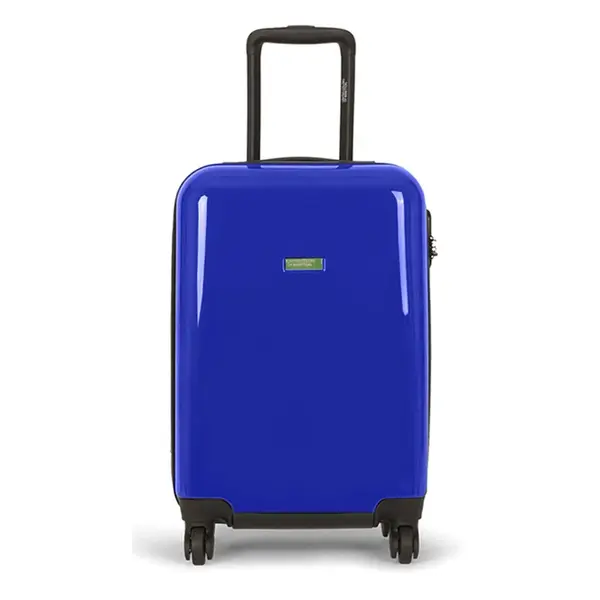 Kabínový cestovný kufor United Colors of Benetton Coconut S - modrá