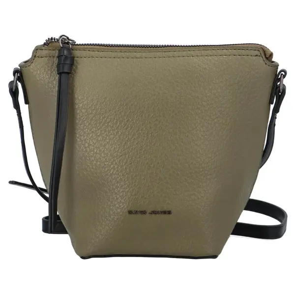 Dámska crossbody kabelka David Jones Layla - tmavo zelená