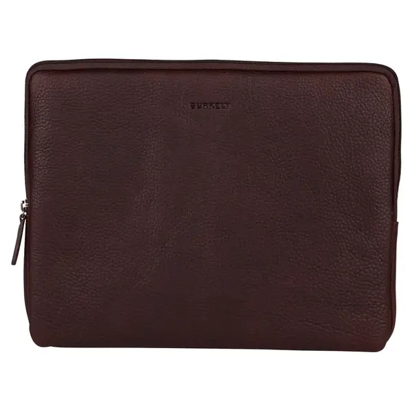 Kožený obal na notebook 13,3" Burkely Lenok - tmavo hnedá