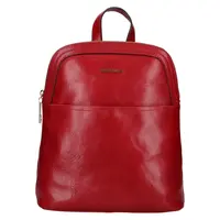 Dámsky kožený batoh Marta Ponti Inea - červená