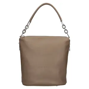 Dámska kožená kabelka Facebag Talma - taupe