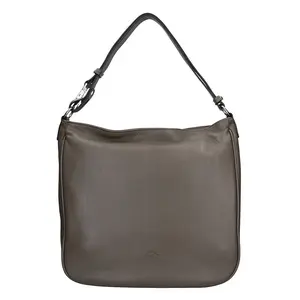 Elegantná dámska kožená kabelka Katana Jindra - hnedá