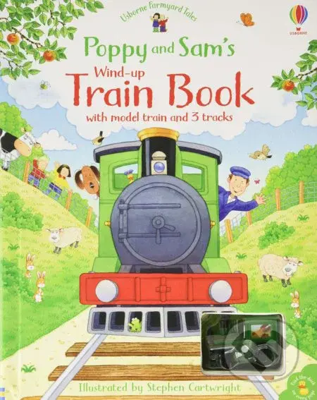 Poppy and Sam's Wind Up Train Book (Farmyard Tales Poppy and Sam) - kniha z kategorie Pro děti