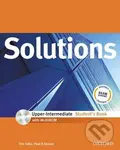 Solutions - Upper Intermediate - Students Book - Tim Falla,Solutions - Upper Intermediate - Students Book - Tim Falla - kniha z kategorie Jazykové uče
