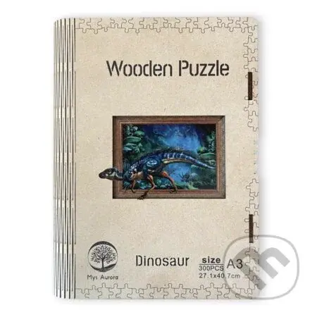 Dřěvěné puzzle/Dinosaurus A3