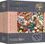 Vánoční kočky (Wood Craft Origin puzzle)
