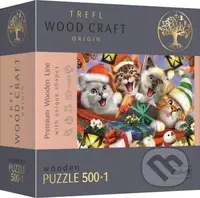 Vánoční kočky (Wood Craft Origin puzzle)