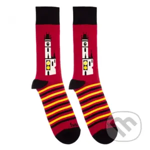 Ponožky Praha Orloj (Unisex veľkosť L 43 - 46)