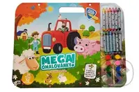 Mega omalovánkový set Farma - kniha z kategorie Omalovánky