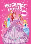 Hercegnős kifestő Matricákkal