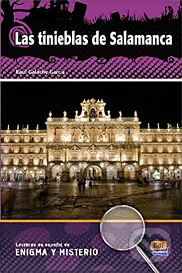 Lecturas de enigma y misterio - Las tinieblas de Salamanca + CD - kniha z kategorie Jazykové učebnice a slovníky