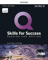 Q: Skills for Success: Reading and Writing Intro - Student´s Book B with iQ Online Practice, 3rd - kniha z kategorie Jazykové učebnice a slovníky