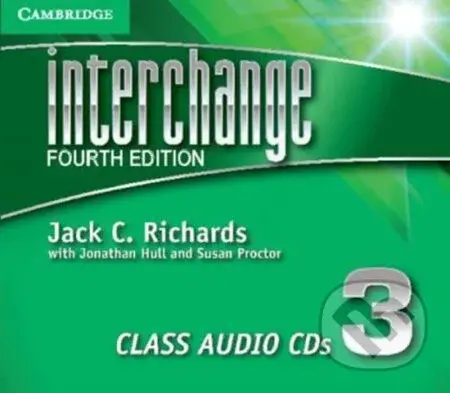 Interchange Fourth Edition 3: Class Audio CDs (3) - Jack C. Richards - audiokniha z kategorie Jazykové učebnice a slovníky