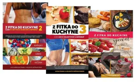 Z fitka do kuchyne 2 + 3 + špeciál (kolekcia) - Lucia Švaral a kolektív - kniha z kategorie Diety a zdravá výživa