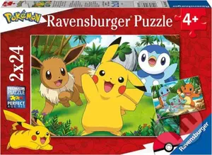 Pokémon - puzzle z kategorie 15 - 60 dílků