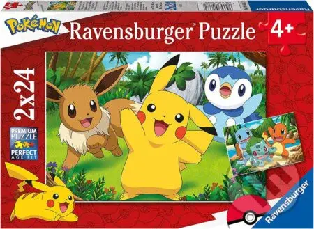 Pokémon - puzzle z kategorie 15 - 60 dílků