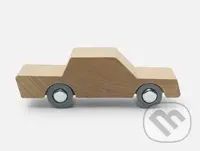 Drevené autíčko Tam a späť k autodráhe waytoplay