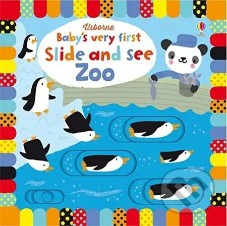 Baby's Very First Slide and See Zoo - Fiona Watt, Stella Baggott (ilustrácie) - kniha z kategorie Pro děti