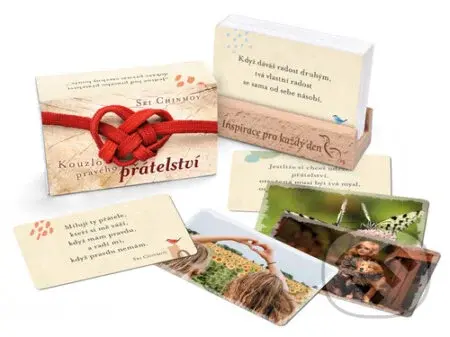 Kouzlo pravého přátelství - s dřevěným stojánkem - kniha z kategorie Aforismy