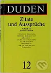 Duden - Band 12 Zitate und Aussprüche - kniha z kategorie Jazykové učebnice a slovníky