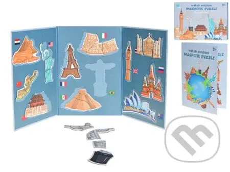 Puzzle magnetické světové památky - puzzle z kategorie Maxi dílky