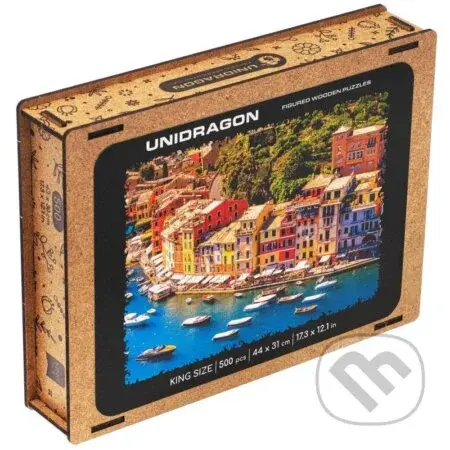 Talianská riviéra L (Unidragon drevené puzzle) - puzzle z kategorie Přírodní scenérie