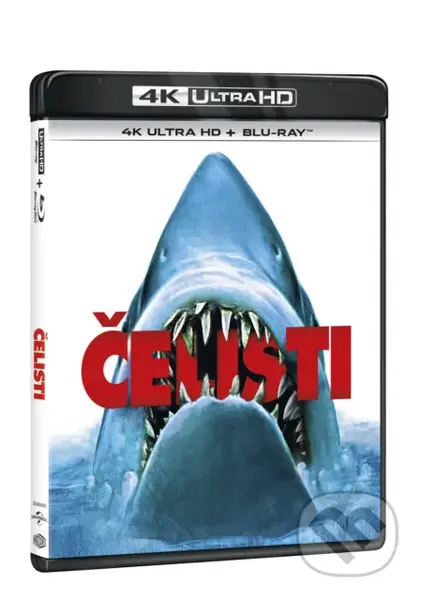Čelisti  Ultra HD Blu-ray (UHD+BD) - Steven Spielberg - film z kategorie Akční thrillery