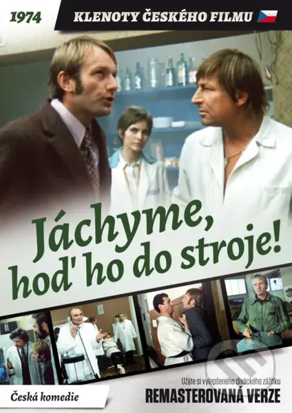 Jáchyme, hoď ho do stroje (remasterovaná verze) - Oldřich Lipský - film z kategorie Komedie