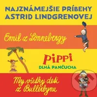 Set: Najznámejšie príbehy A. Lindgrenovej (9 CD) - Astrid Lindgren - audiokniha z kategorie Beletrie pro děti