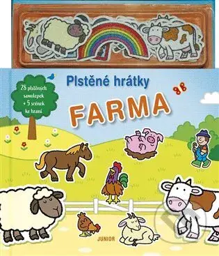 Farma - Plstěné hrátky (28 plstěných samolepek a 5 scén ke hraní) - kniha z kategorie Mateřská škola a předškoláci